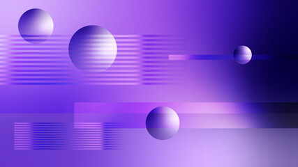 Abstract purple gradient background with circles (very peri)