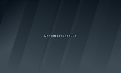 Obraz premium Modern black abstract paper diagonal geometric background with dynamic shadow for cover, brochure,&nbsp;flyer, presentation, template, website, poster, advertising, book. Vector graphic illustration.