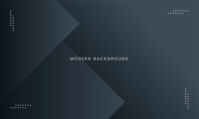 Modern black abstract paper diagonal geometric background with dynamic shadow for cover, brochure, flyer, presentation, template, website, poster,  advertising, book. Vector graphic illustration.