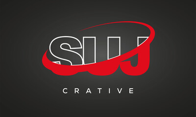 SUJ Letters Creative Professional logo for all kinds of business
