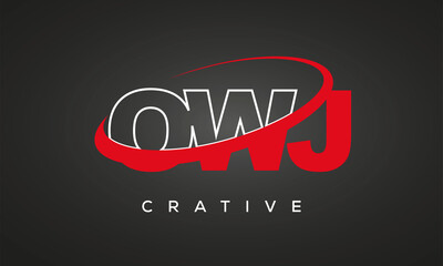 OWJ Letters Creative Professional logo for all kinds of business