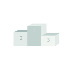 Vector image in the form of steps of victorious places