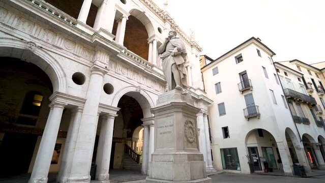 Statue of Andrea Palladio, Vicenza, Veneto, Italy 