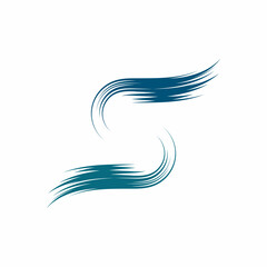 Fototapeta na wymiar Business corporate S letter logo design vector