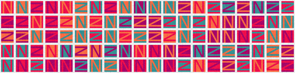 Obraz premium Abstract Geometric Pattern generative computational art illustration
