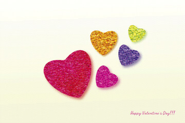 heart shaped candies