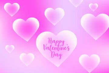 valentine hearts background