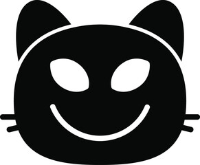 cat devil I Glyph Icon