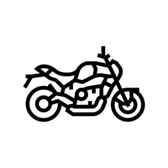 Fototapeta premium standard naked line icon vector. standard naked sign. isolated contour symbol black illustration