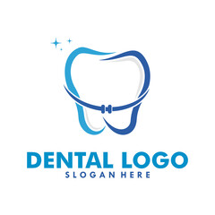 Dental logo Template vector illustration icon design