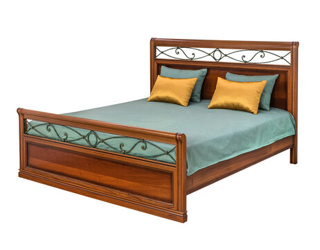 recommend clip art: Bed design bedroom furniture isolated