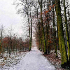 Trendy beautiful travel landscape, bright colors of power of nature. Touristic famous location. Oil painted wall art print in large size, creative drawing design. Contemporary pictorial artwork