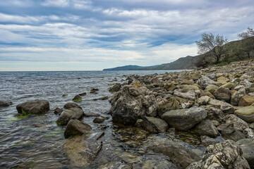 Fox Bay is a bay of the Black Sea between the Kara-Dag and Megan mountain ranges in the Crimea. Russia.