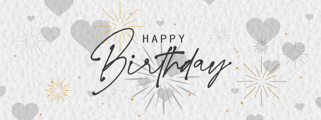 happy birthday with cool font	