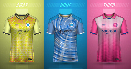 Premium collection of soccer jerseys © Reward
