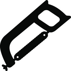 Hacksaw Glyph Icon