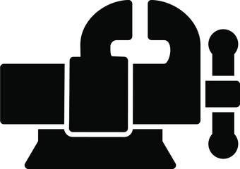 Obraz premium Vice Glyph Icon