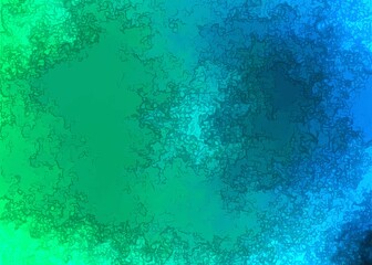 Electro green and blue gradient texture background