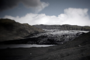Gletscher Solheimajökull