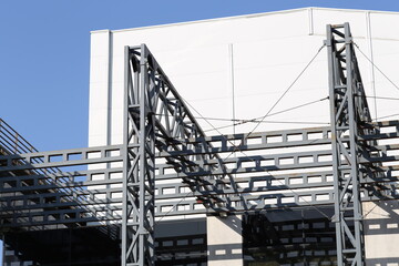 metal structures for building extensions