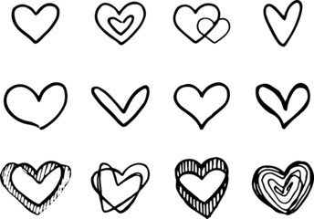 Cute Hearts collection for romantic stories | Choose your favorite shape for your lover