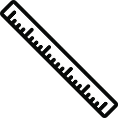 Ruler Line Icon