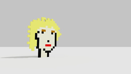 NFTの作品のイメージ