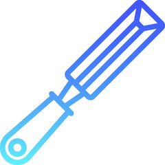 Chisel Line Gradient