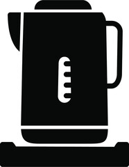 Electric Kettle Glyph Icon
