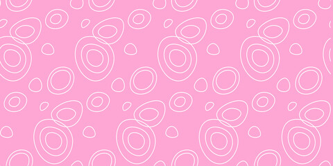 Geometric pattern. Simple shapes. Pattern for textiles.