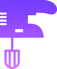 Mixer I Glyph Gradient