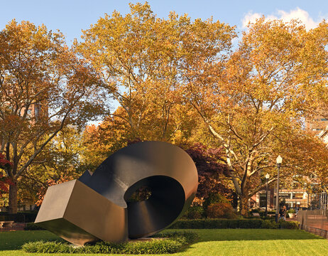 Curl By Clement Meadmore. Columbia University, New York City