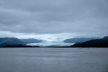 Gletscher Flaajökulll bei Höfn im Süden Islands