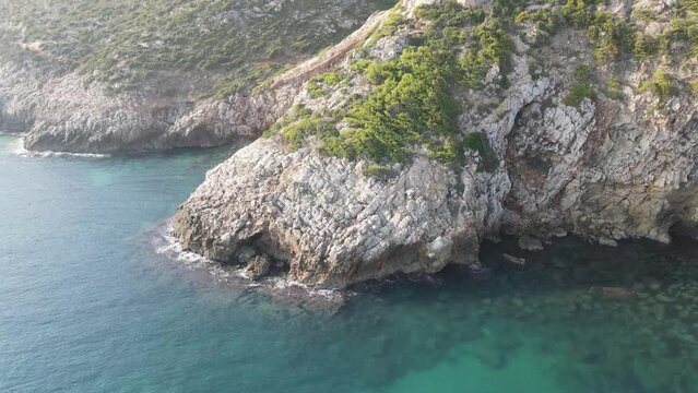 Aerial view from olive's sea in Quesada, Jaen, Spain