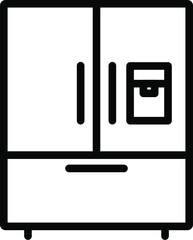Refrigerator Line Icon
