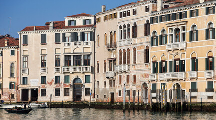 Naklejka na ściany i meble venezia canal grande