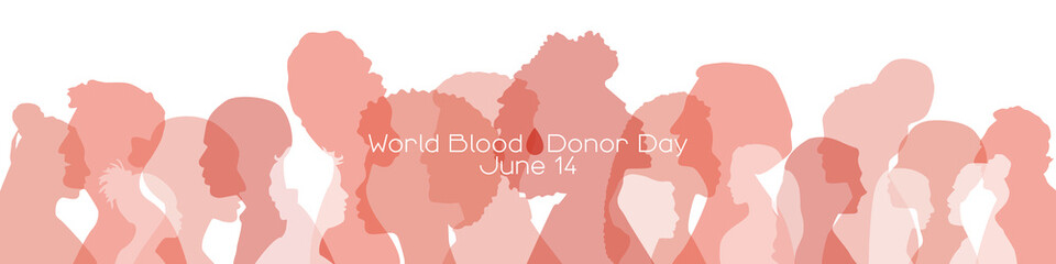 World Blood Donor Day banner.