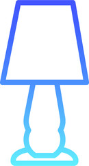 Lamp Line Gradient