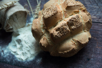 Delicioso y saludable pan artesanal 