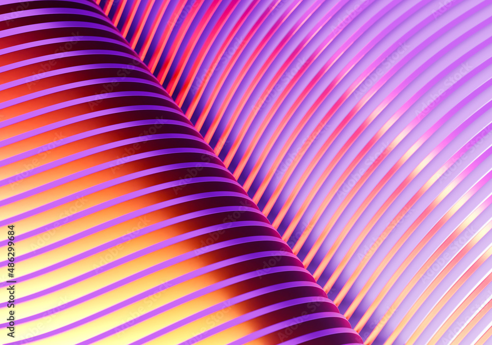Poster colorful background. geometric wallpaper. parallel lines texture. pattern with colorful gradient. ye