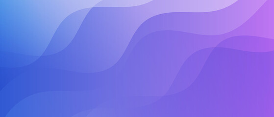 abstract modern gradient blue and purple banner background