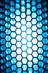 Fototapeta premium blue abstract background