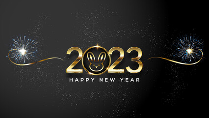 Fototapeta na wymiar Happy Chinese new year 2023