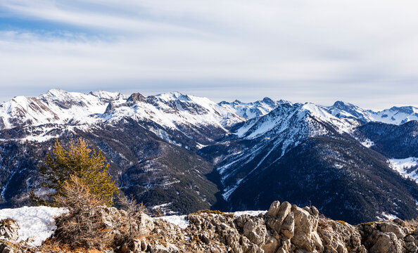 Alpine Landscape In Queyras