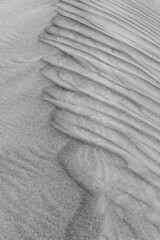 Fototapeta na wymiar Sand Patterns on Sand Dune in Death Valley National Park
