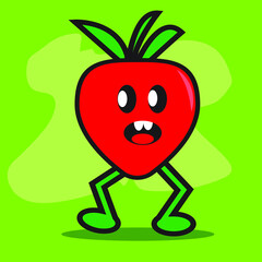 fresh fruit cute icon