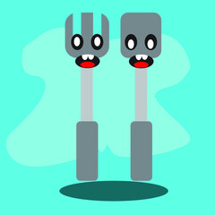 cute tool icon for cooking