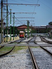 tram in New Orleans