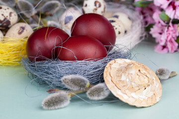 symbols of the religious holiday of Easter