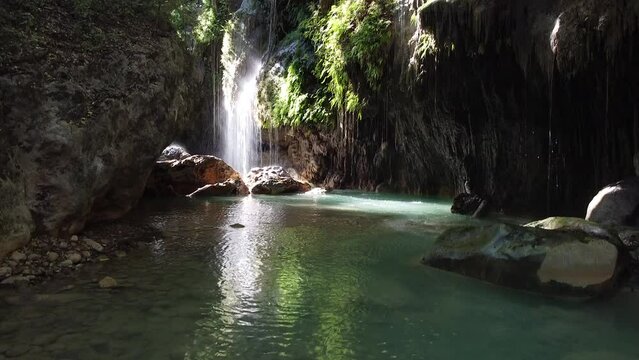 Cascadas de Comala, en Chiquilistlan, Jalisco, Mexico